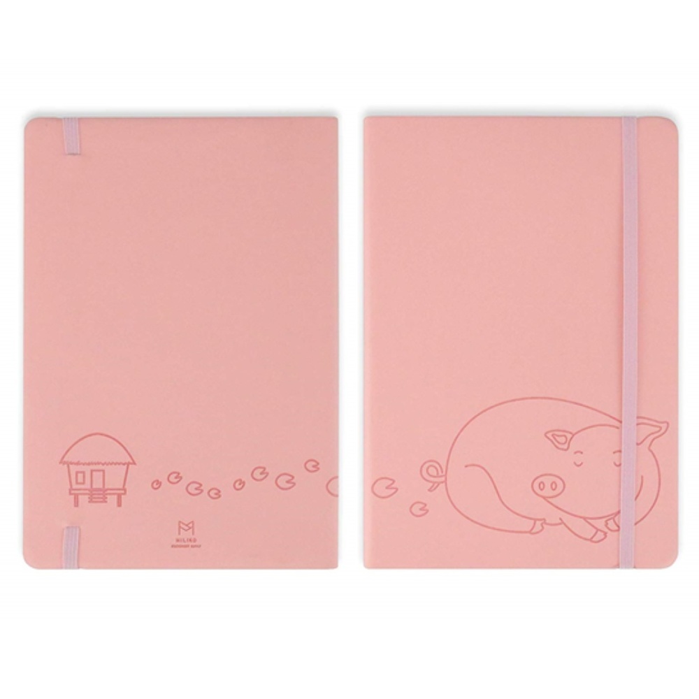 Pink Piggy A5 Soft Touch Cover Banded(Rueld)